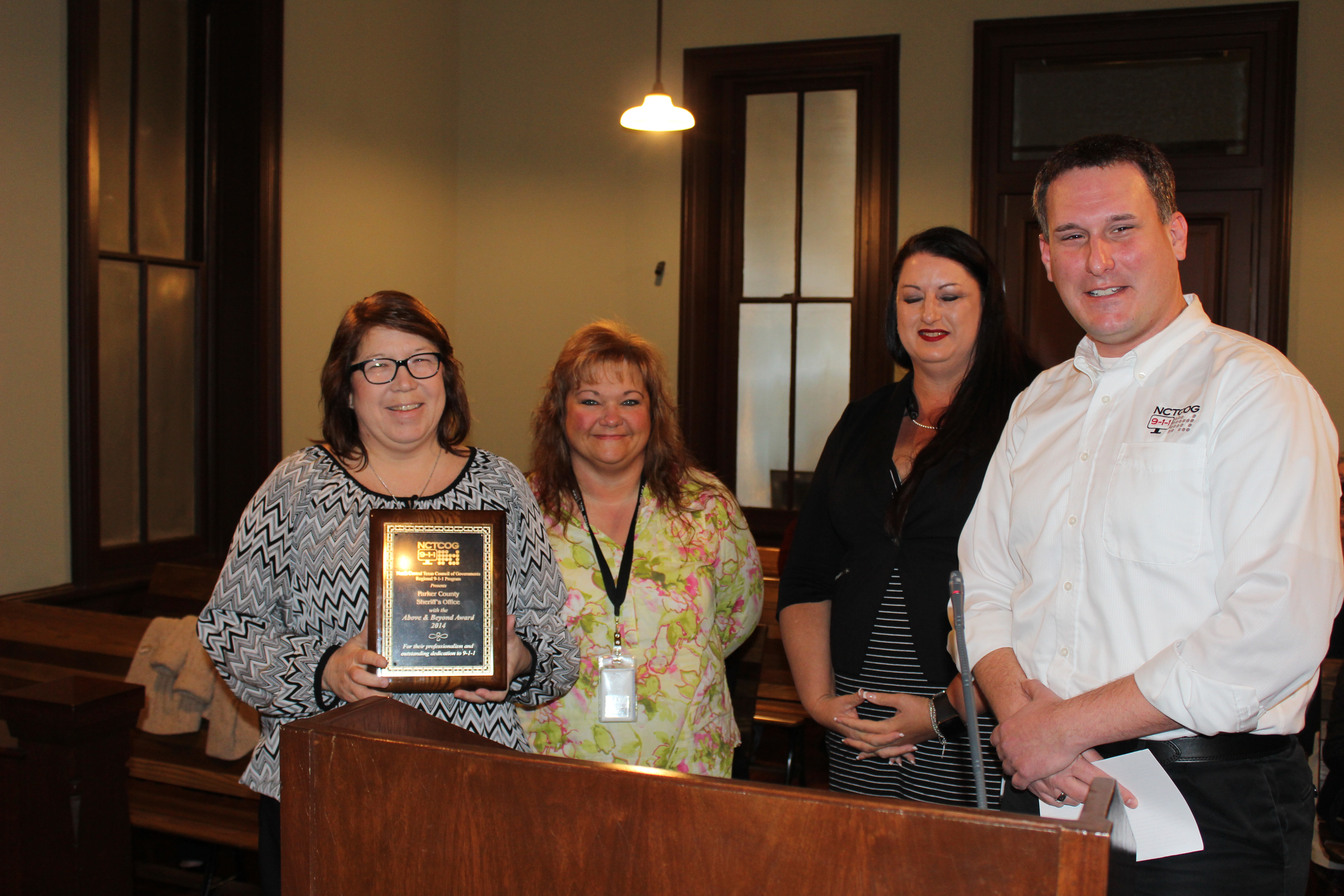 O'Conner and Crutcher Win Above and Beyond Award