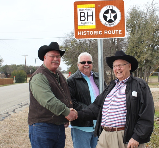 Bankhead Memorial Route sign